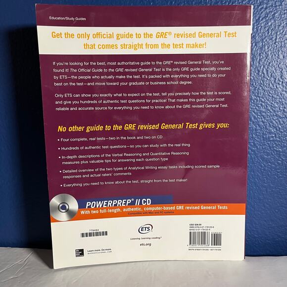 The Official Guide to the GRE Revised General Test With CDRom, 2nd Edition Book - Picture 2 of 8